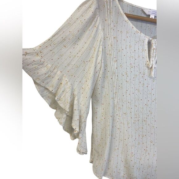 Lauren Conrad Ruffle Sleeve Blouse. Size XS - Picture 3 of 9
